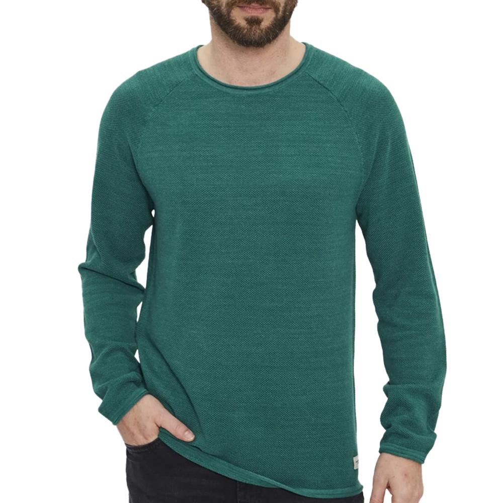 Pullover Grün Mann Jack & Jones Knit Crew günstig