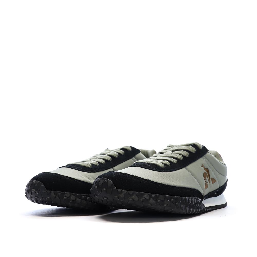 Baskets Vertes/Noires Homme Le Coq Sportif Veloce vue 6