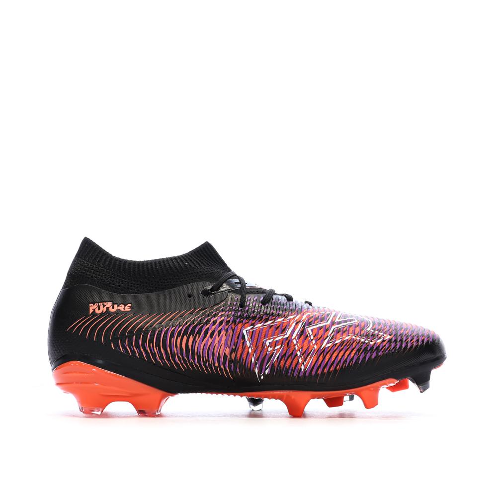 Chaussures de football Noires/Oranges Homme Puma Future 8 vue 2