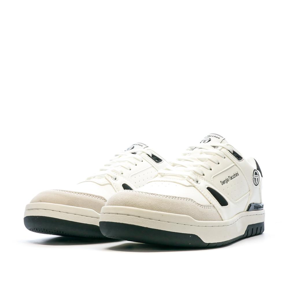 Baskets Blanche/Noire Homme Sergio Tacchini Milano vue 6