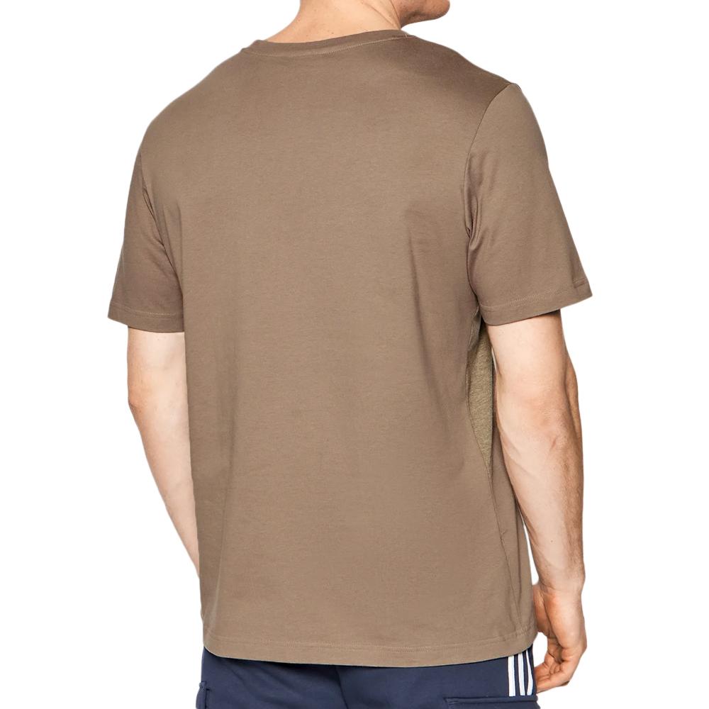 T-shirt Marron Homme Adidas Essent HC9472 vue 2