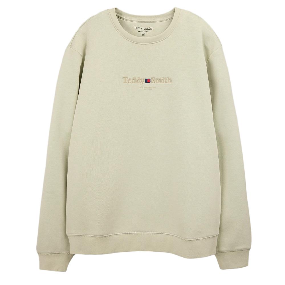 Sweat Beige Homme Teddy Smith Sim pas cher
