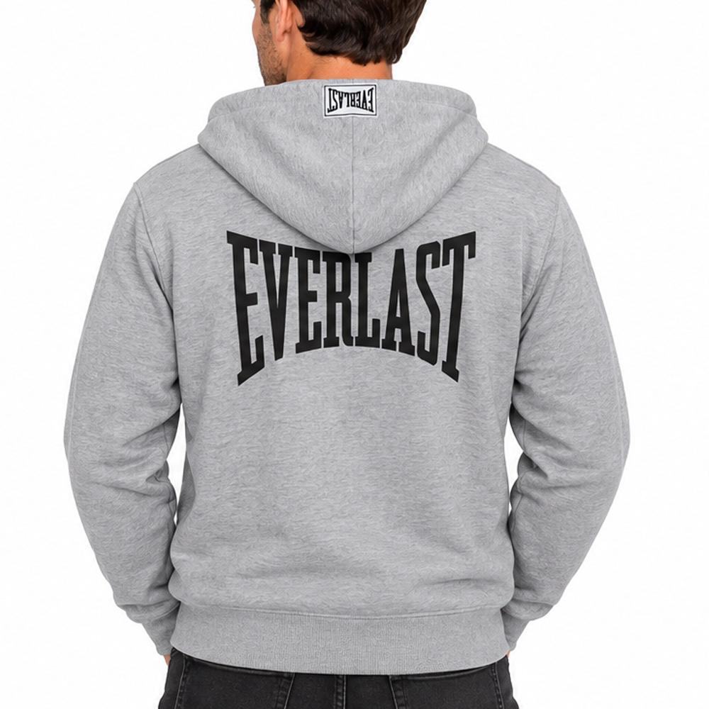Sweat Zippé Gris Homme Everlast EL011 vue 2
