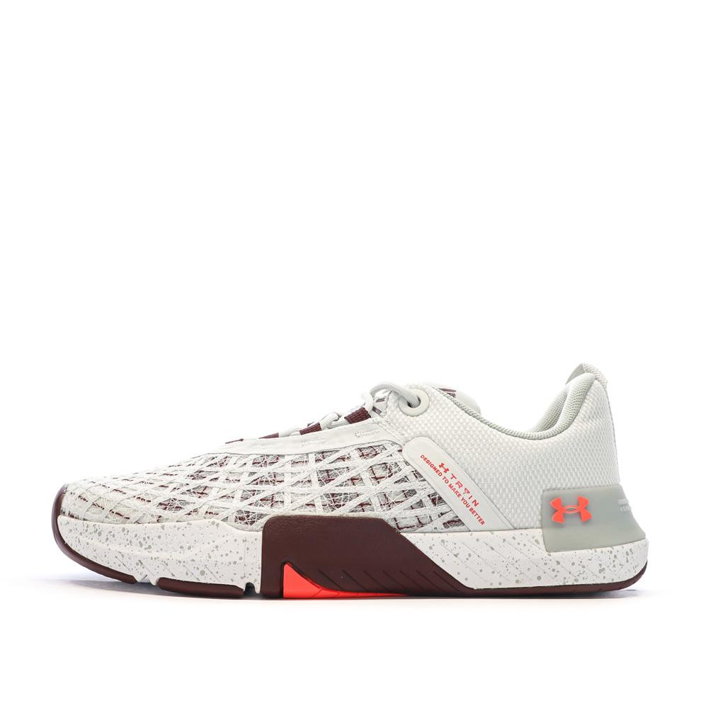 Chaussures de Training Blanche Homme Under Armour Tribase Reign pas cher
