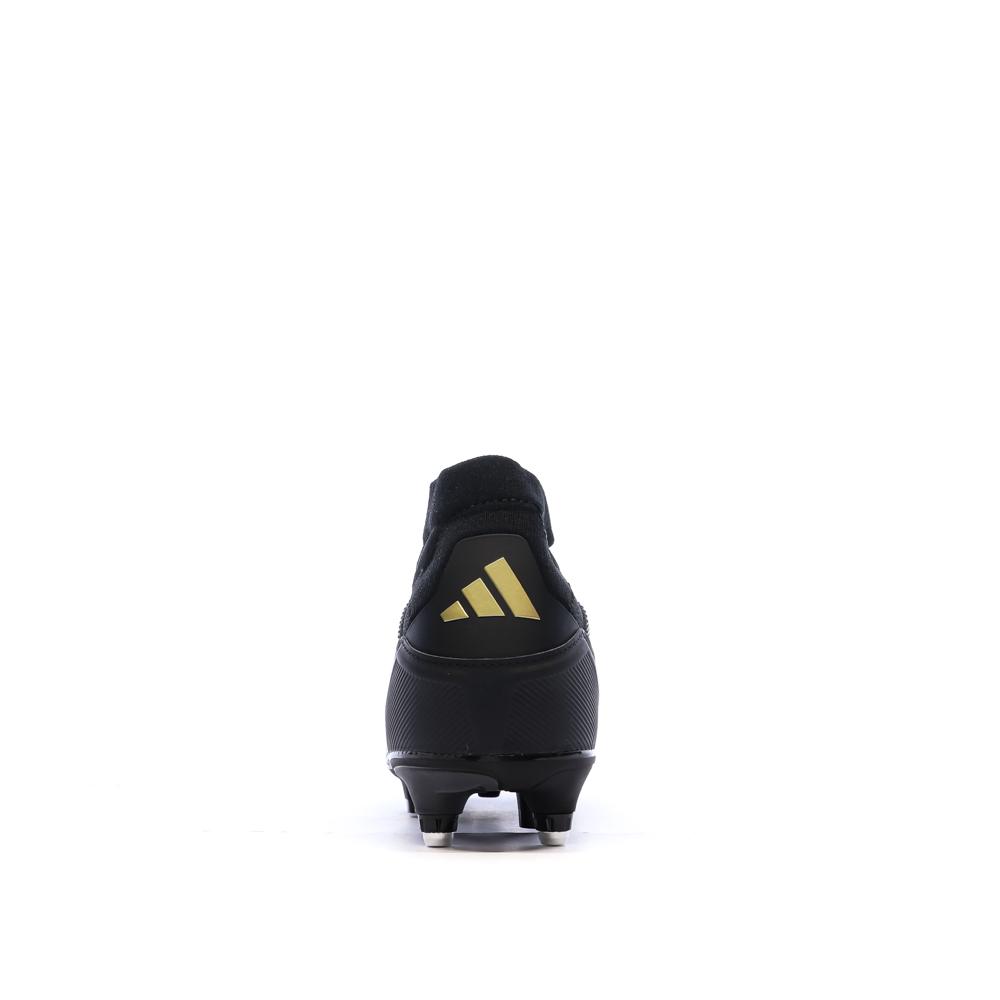 Chaussures de Foot Noires Adidas F50 League Mid SG vue 3