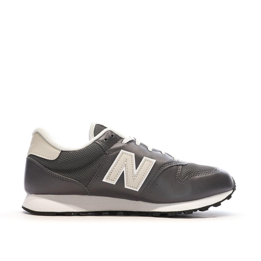 Baskets Grises Femme New Balance 500 vue 2