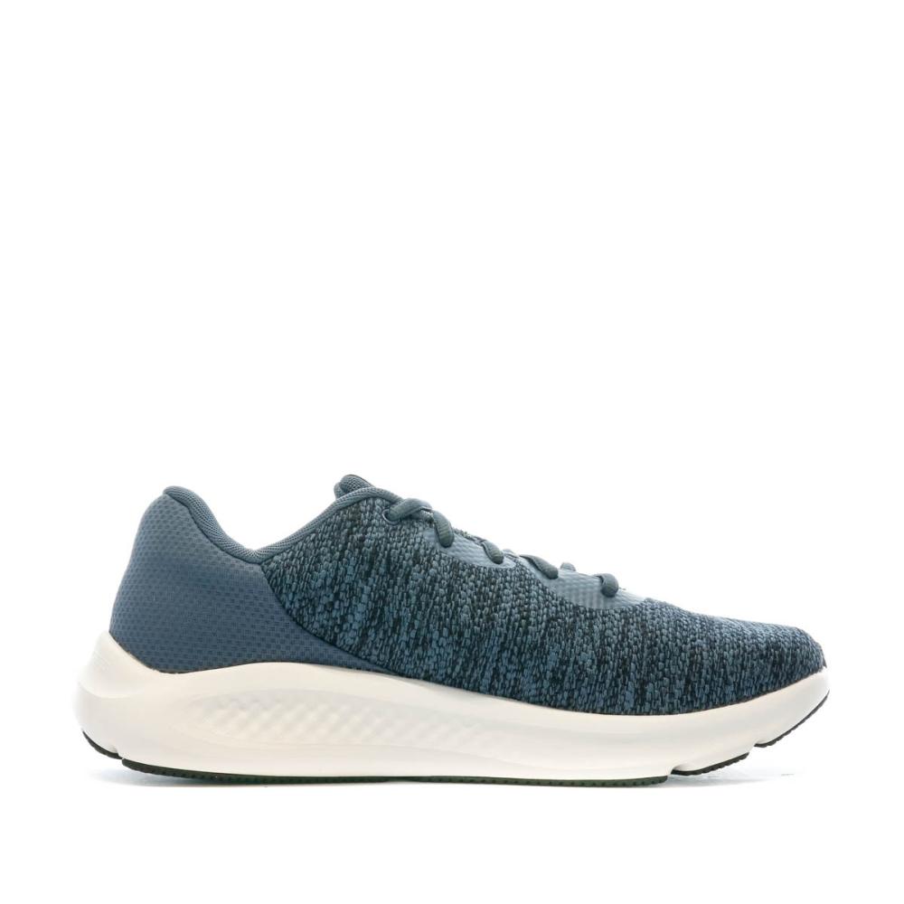 Chaussures De Running Bleu Homme Under Armour Charged Pursuit 3 Twist vue 2