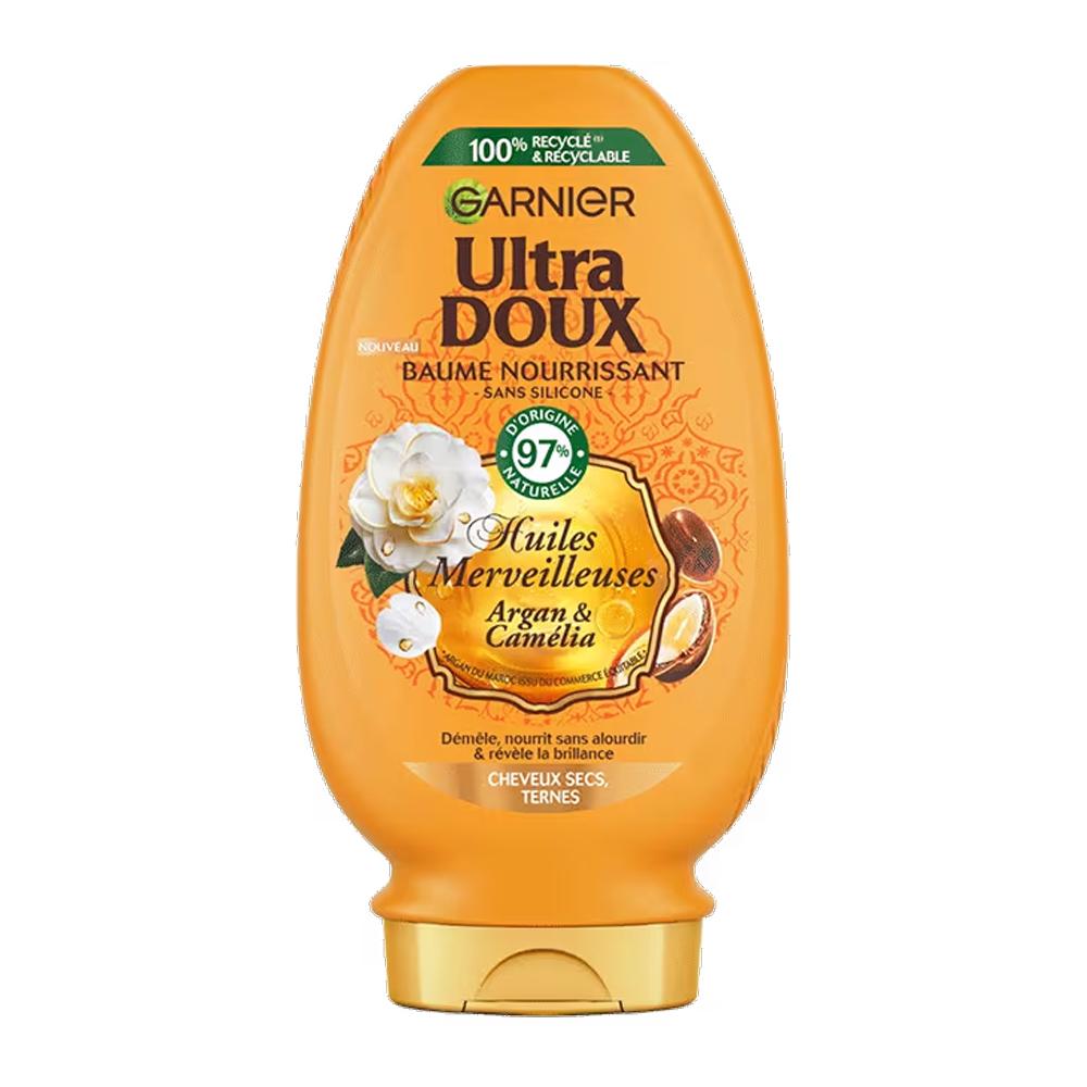 Baume Nourrissant Garnier Huiles Merveilleuses Argan & Camélia 250ml pas cher
