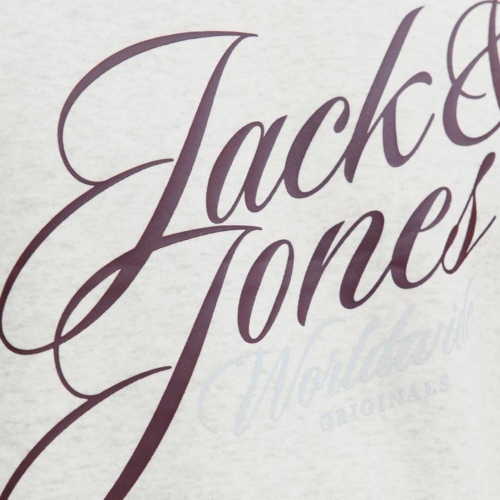 Sweat Gris Homme Jack & Jones Jorin vue 3