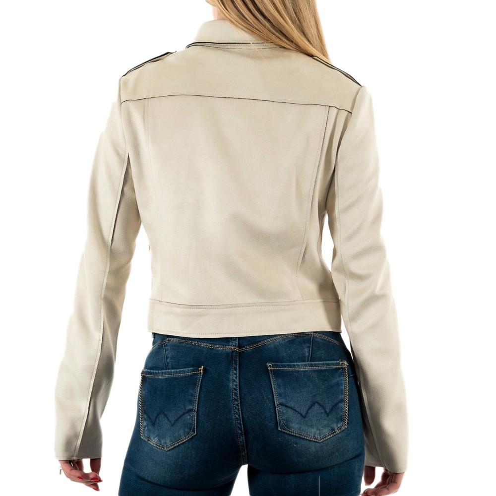 Veste Beige Femme Morgan Gommy vue 2