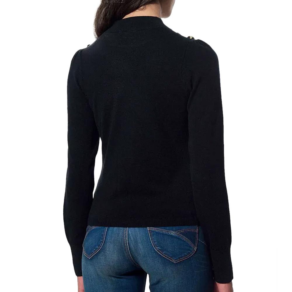 Pull Noir Femme Kaporal Fux vue 2