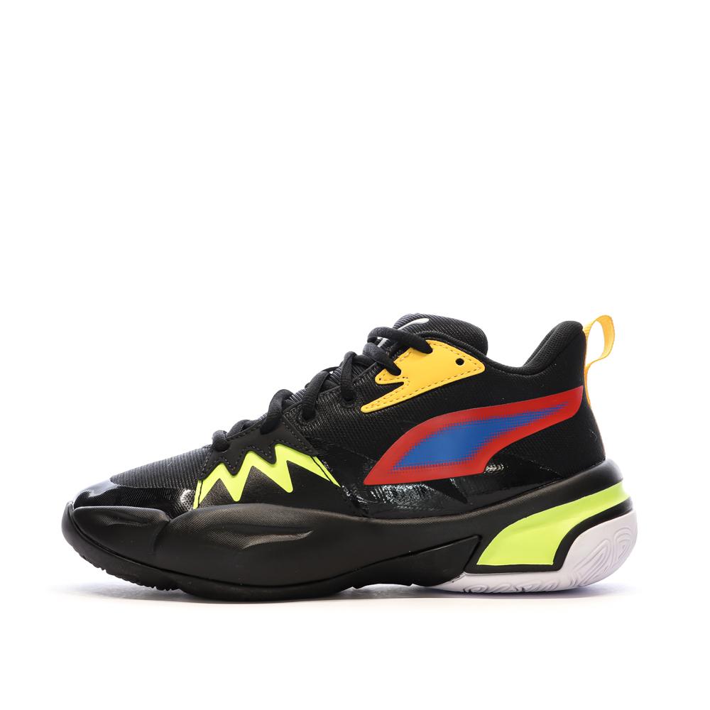 Chaussures de Basketball Noir Junior Puma Genetics pas cher