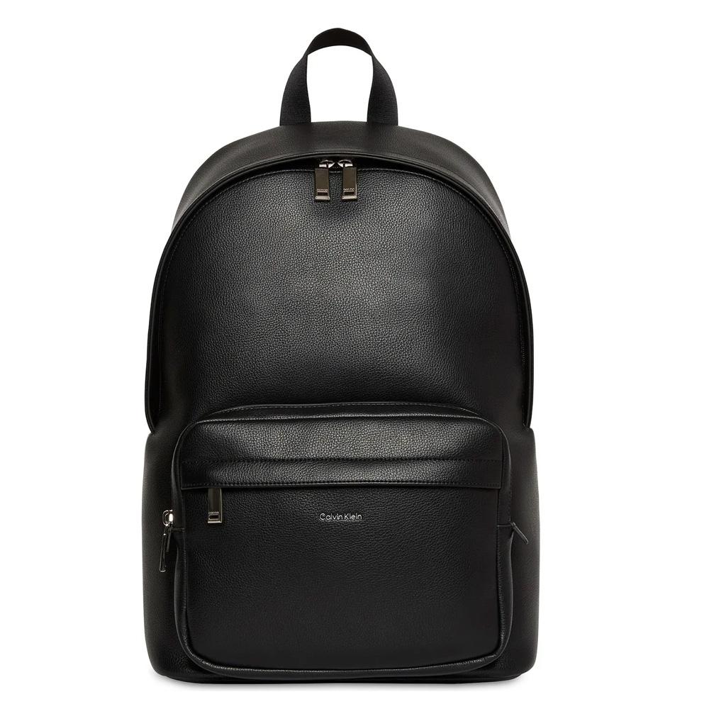 Sac à Dos Noir Homme Calvin Klein Jeans Raised Round pas cher