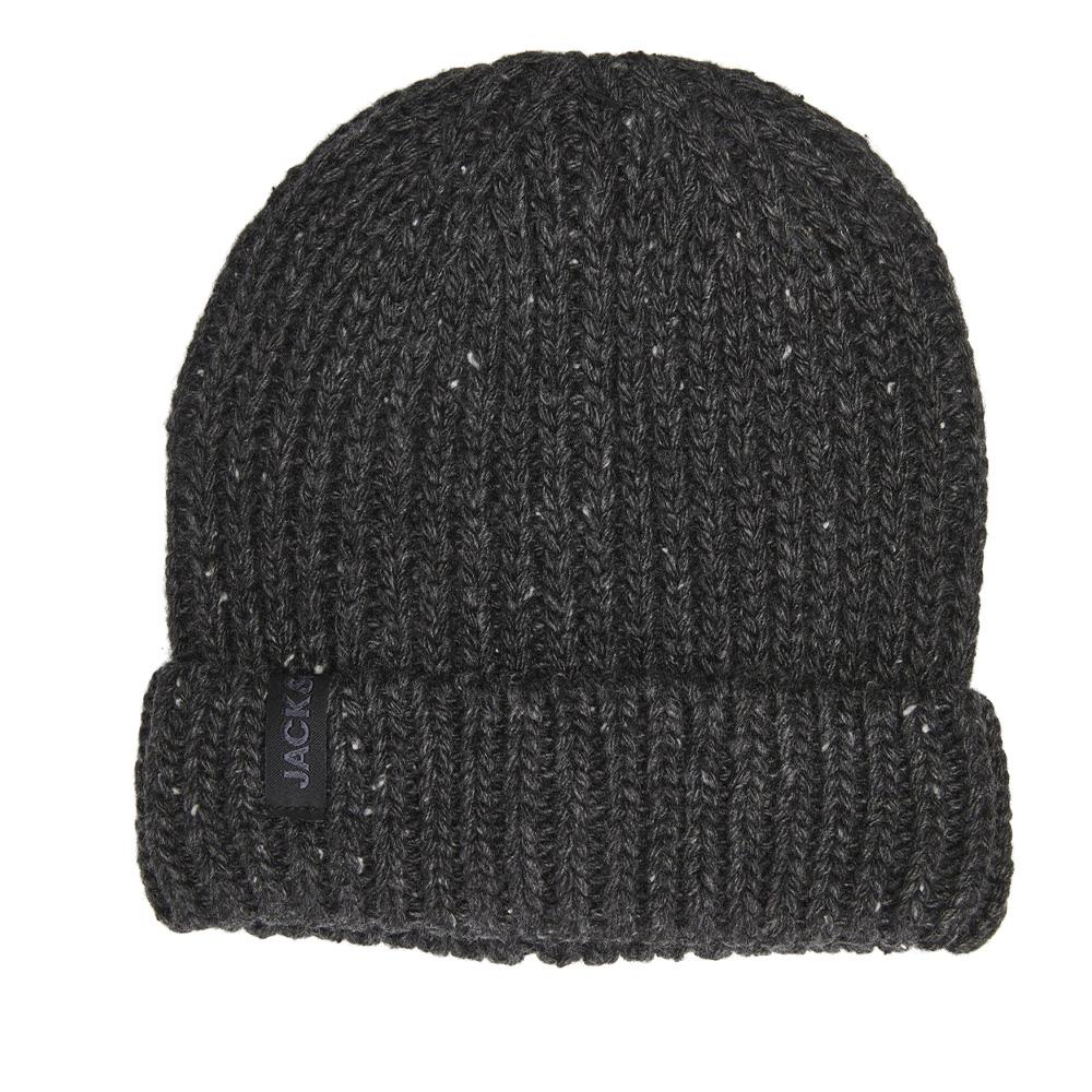 Bonnet Gris Foncé Homme Jack & Jones Accliff pas cher