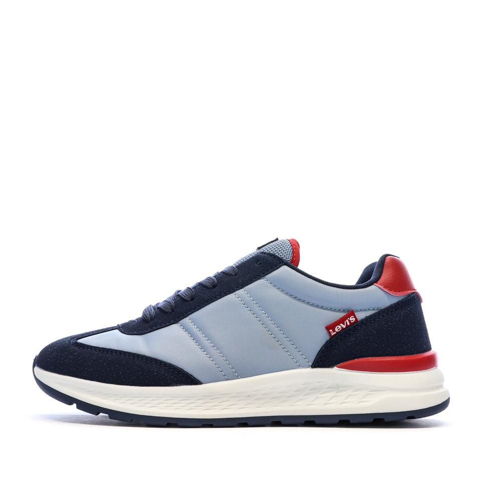 Baskets Bleu/Marine Homme Levi's Logan pas cher