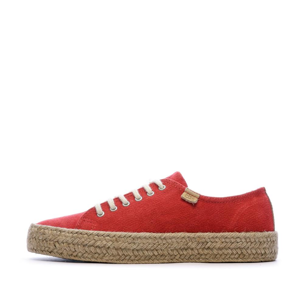 Baskets Rouge Femme TBS Entasia pas cher