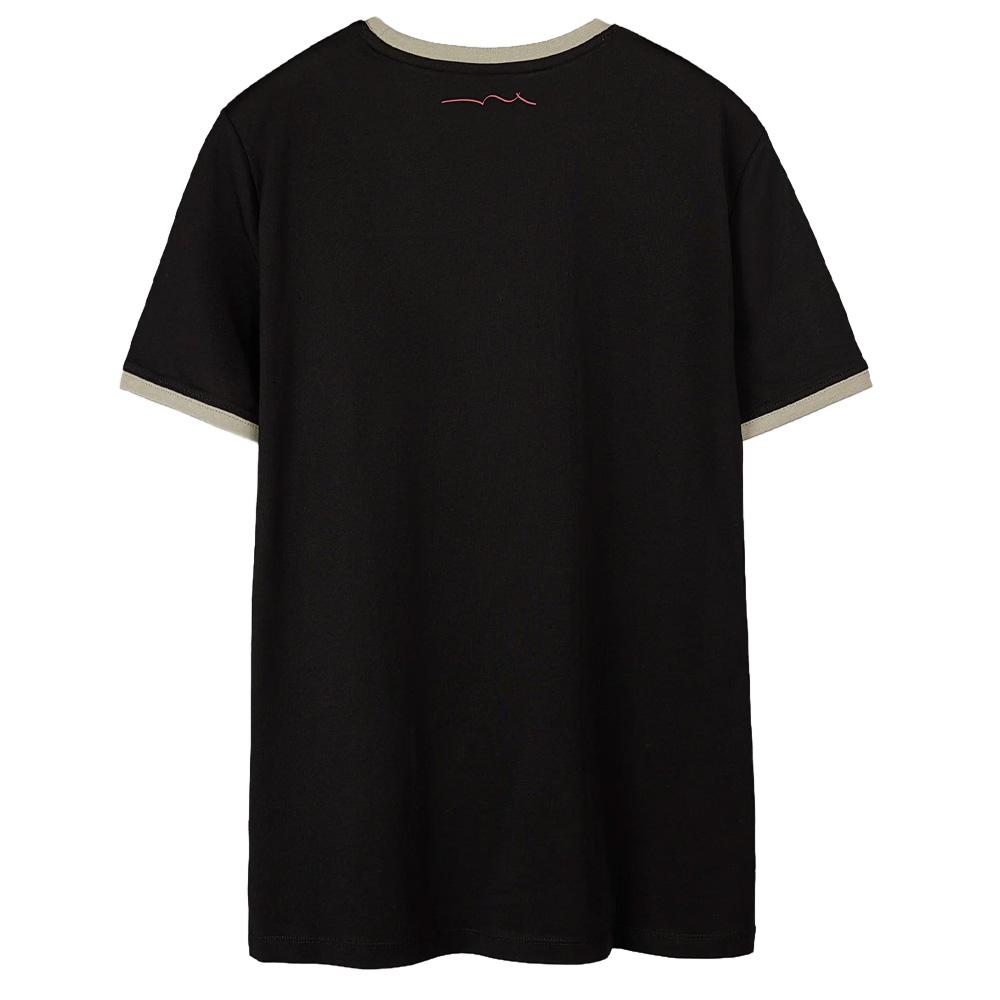 T-Shirt Noir Homme Teddy Smith Ticlas vue 2