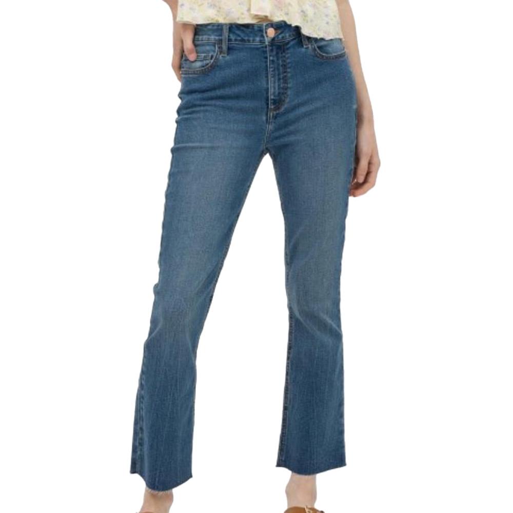 Jean Bleu Cropped Femme Tiffosi Megan pas cher