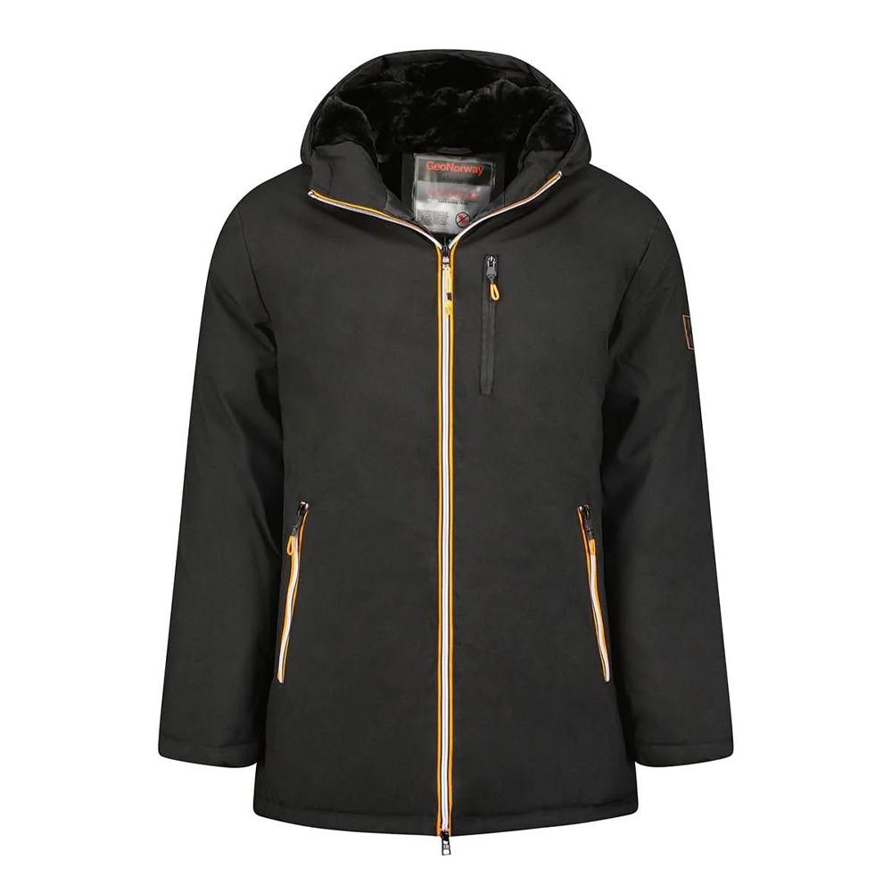 Parka Noir Homme Geographical Norway Cassim pas cher