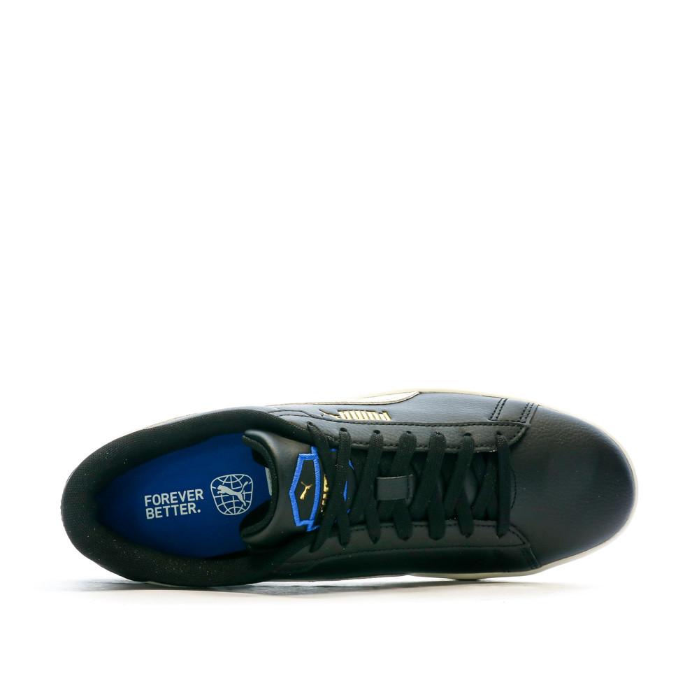 Baskets Blanc/Noir Homme Puma Smash 3.0 vue 4