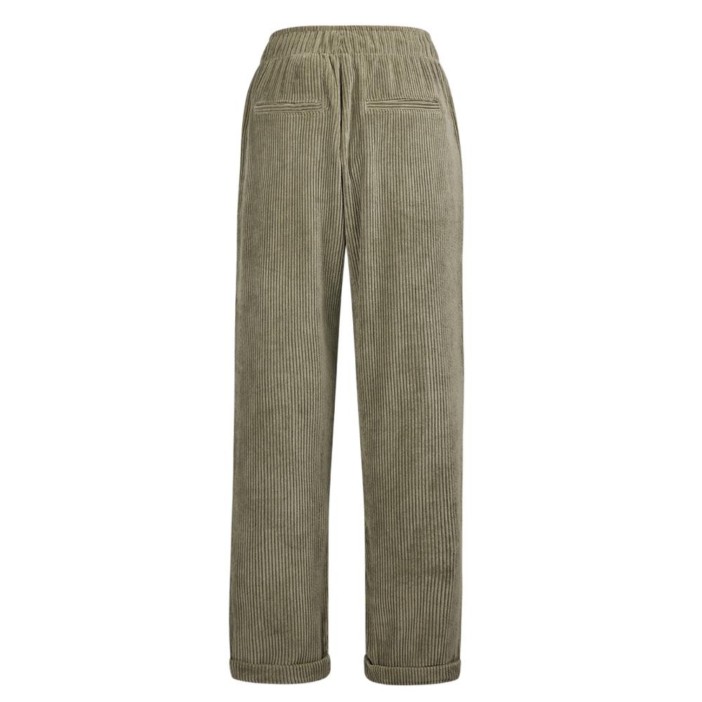 Pantalon Velours Kaki Foncé Femme Teddy Smith Teddy Middle vue 2