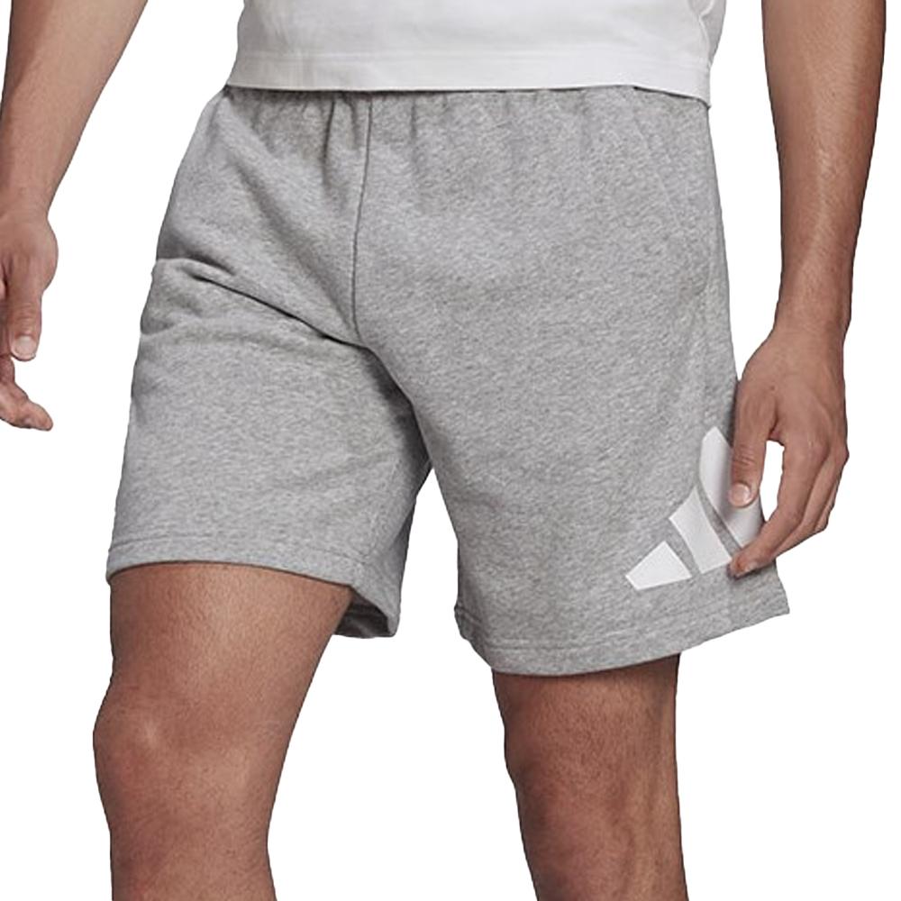 Short Gris Homme Adidas M Fi 3bar Short vue 2