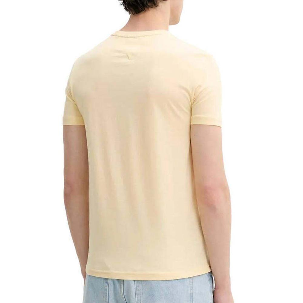 T-shirt Jaune Homme Tommy Hilfiger Jaspe DM0DM20363 vue 2