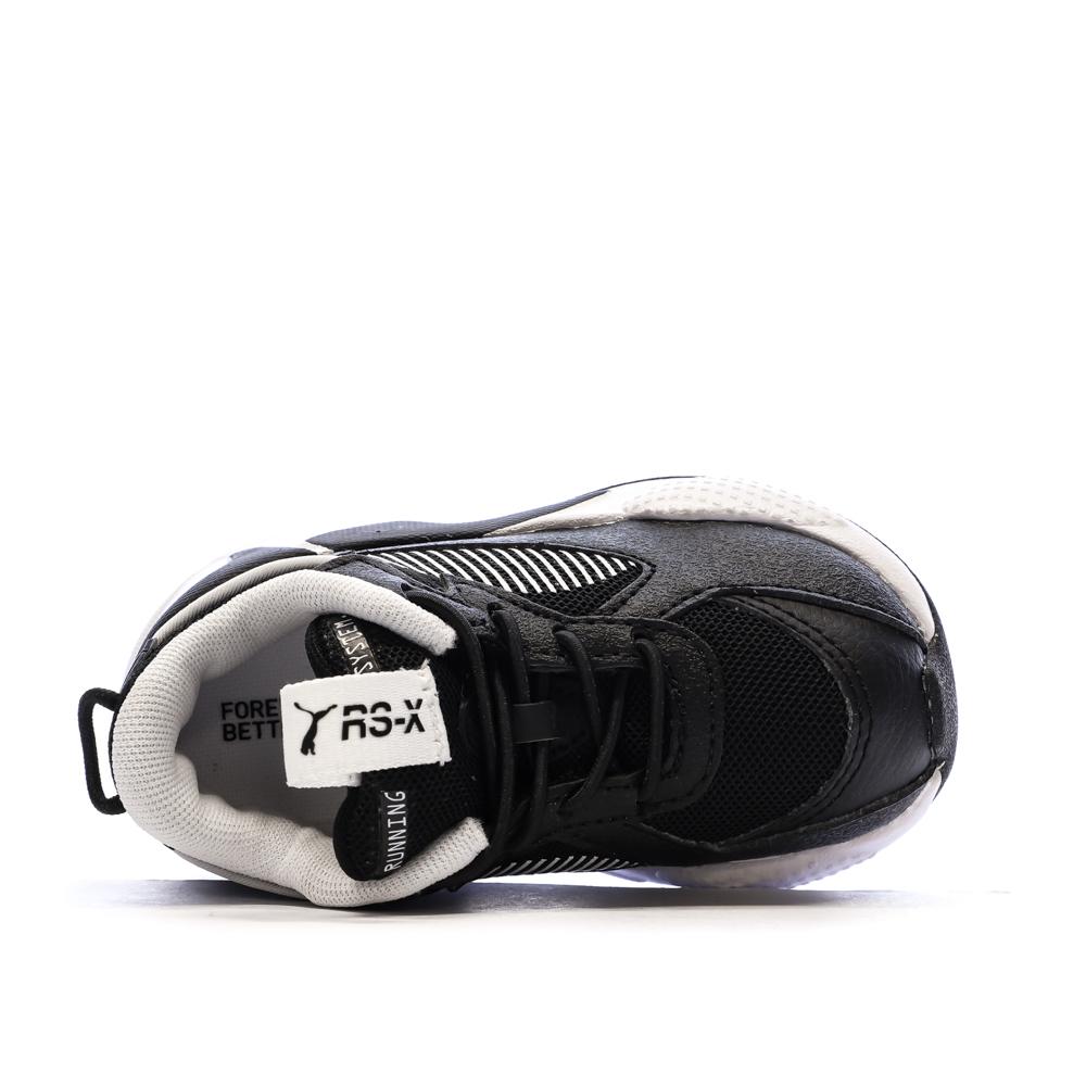 Baskets Noires/Blanches Garçon Puma 391042 vue 4