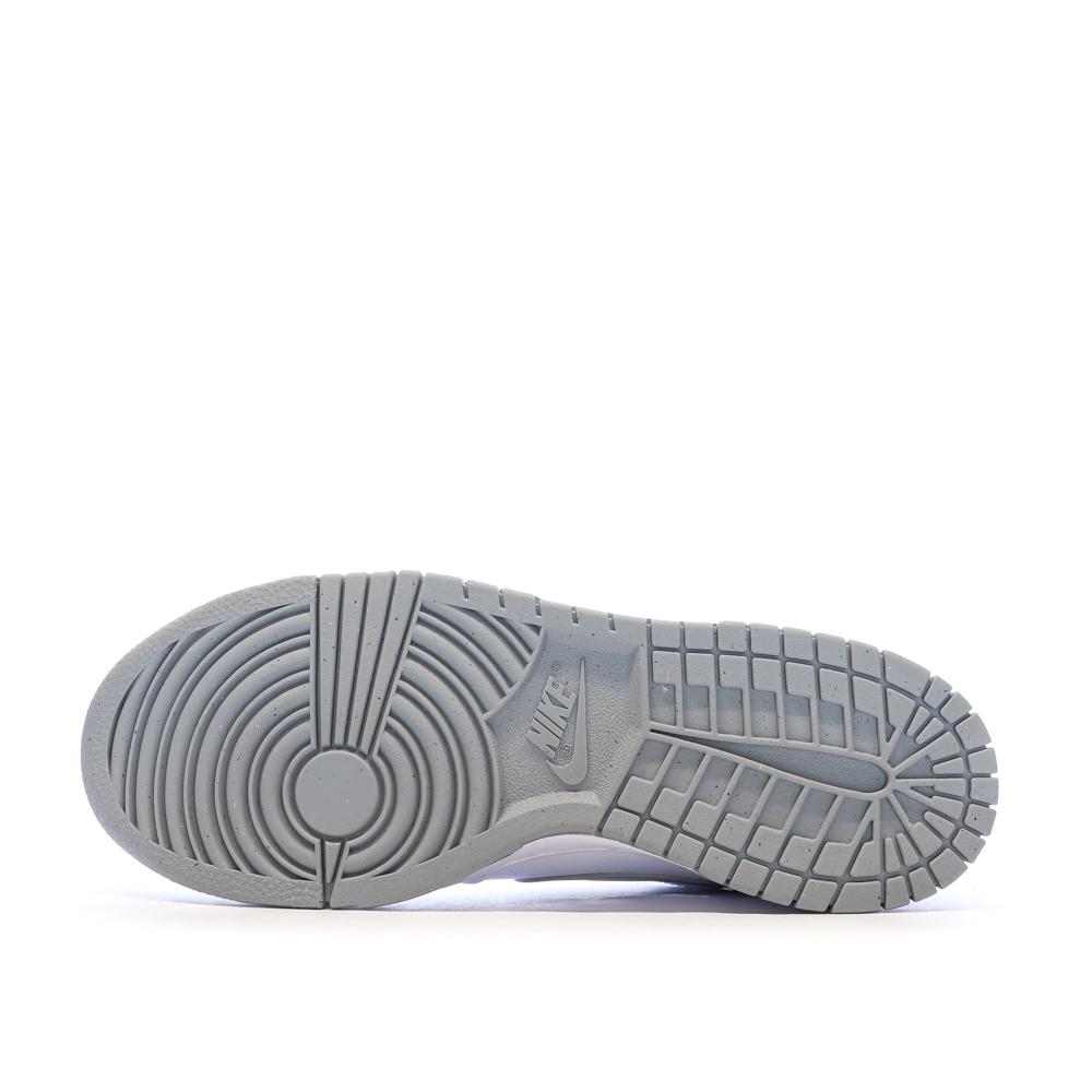 Baskets Blanches/Grises Homme Nike Big Nike Low vue 5