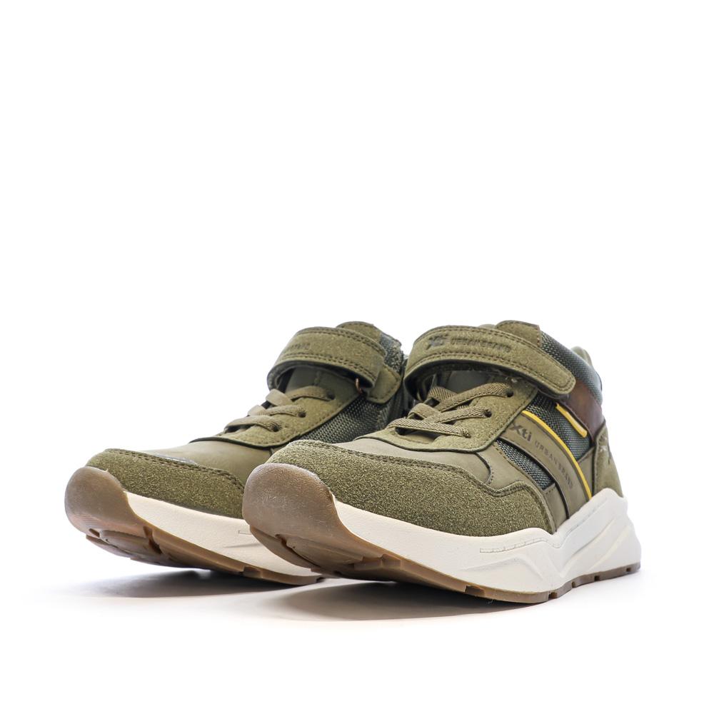 Baskets Kaki Garçon Xti Ankle 150115 vue 6
