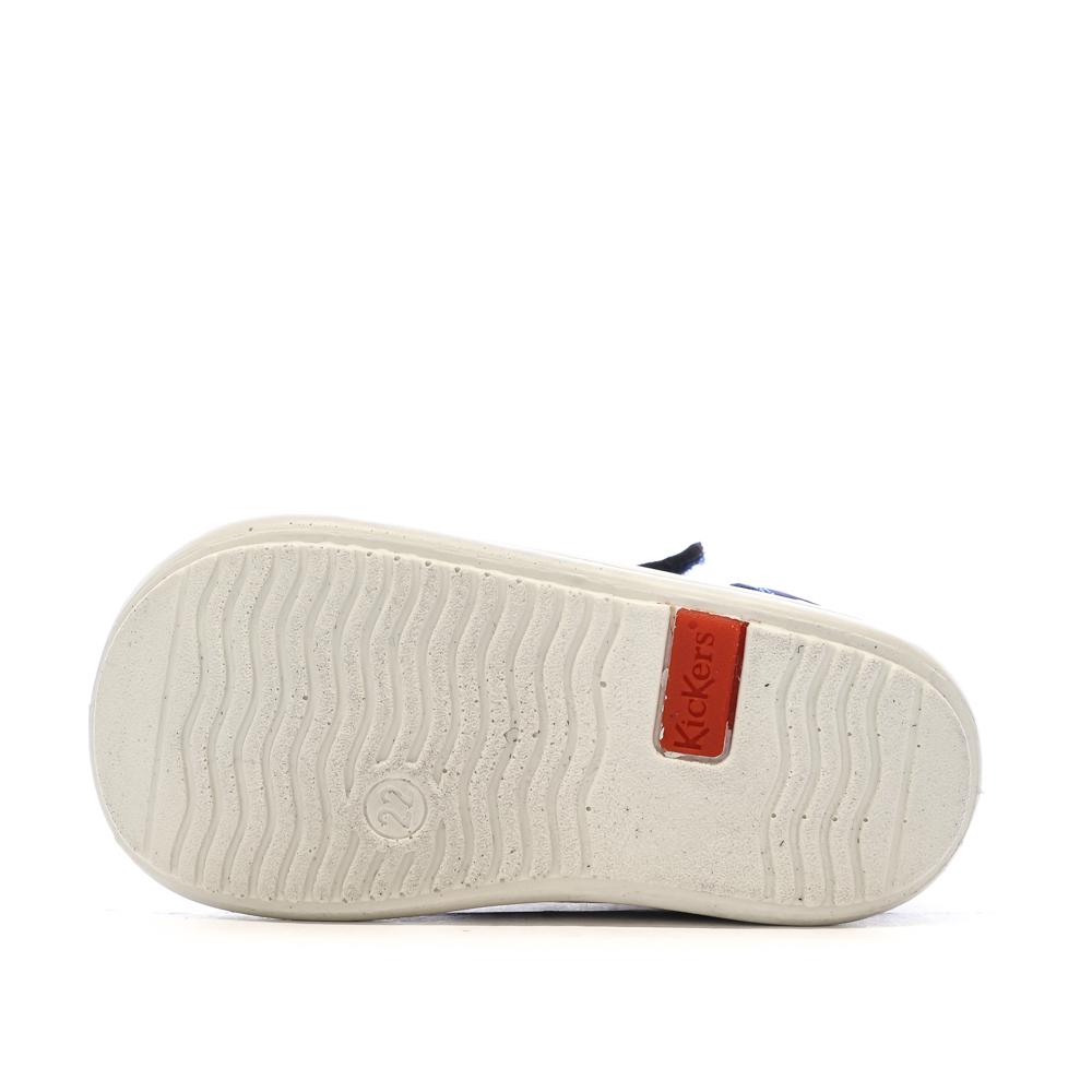 Baskets Hautes Marine Garçon Kickers Bottillon vue 5
