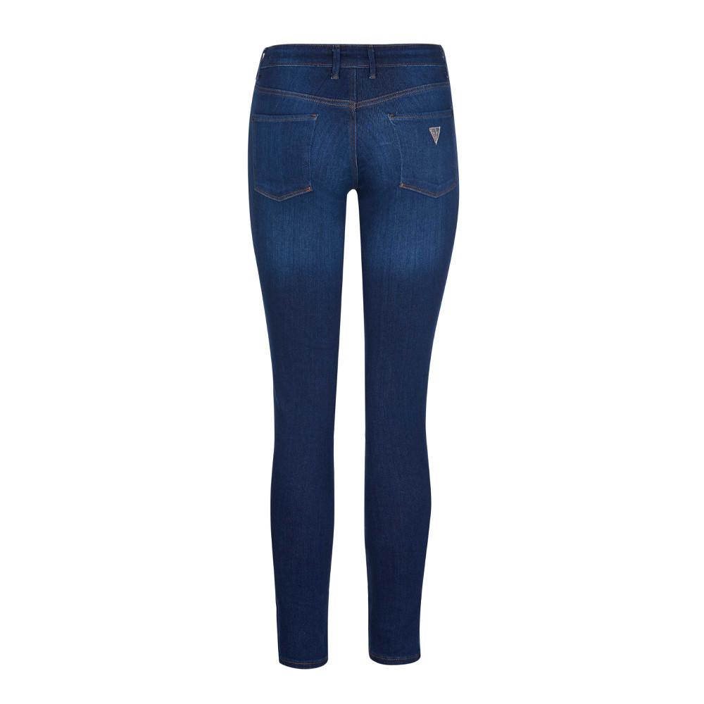 Jean Skinny Cheap Monday Bleu Avec Broderie - Taille Haute - Étiqueté S (fait XS) - Neuf Avec étiquettes