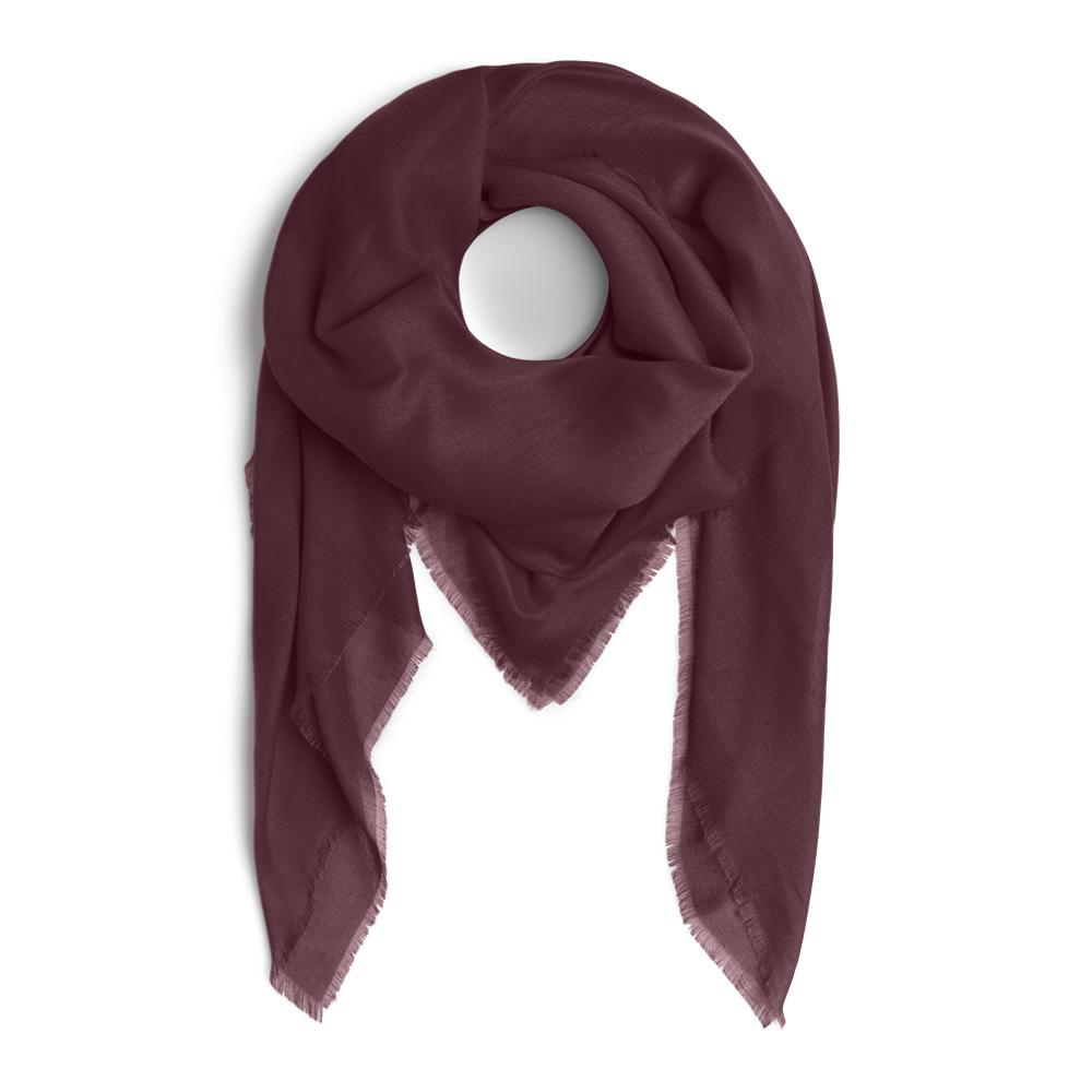 Foulard Rouge Femme Pieces Hailey pas cher