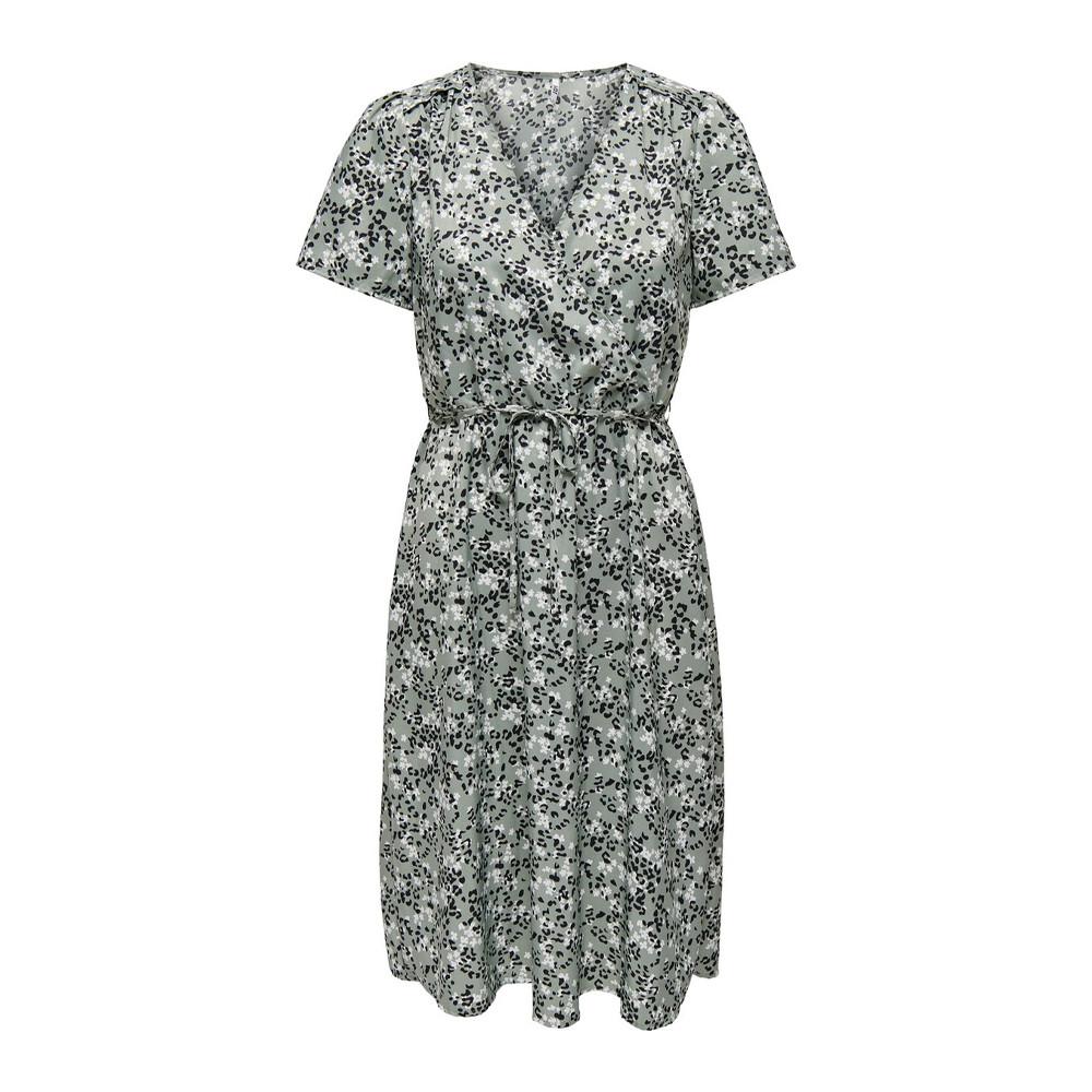 Robe Verte à Fleurs Femme JDY Rika pas cher