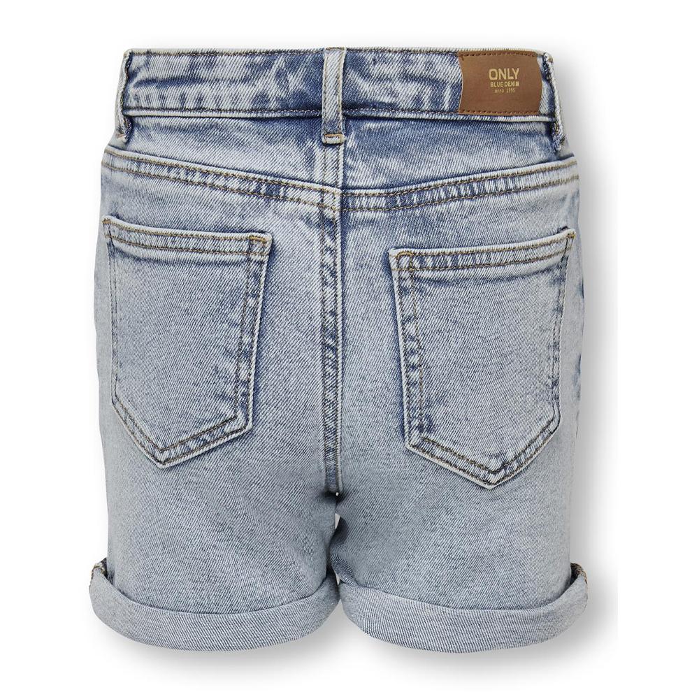 Short Bleu Fille Kids ONLY Phine vue 2