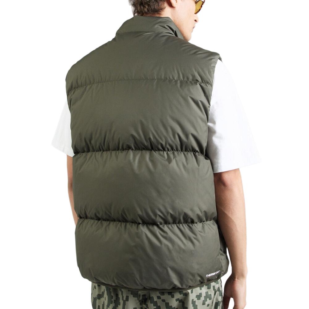 Doudoune Kaki Homme Nike Club Puffer vue 2