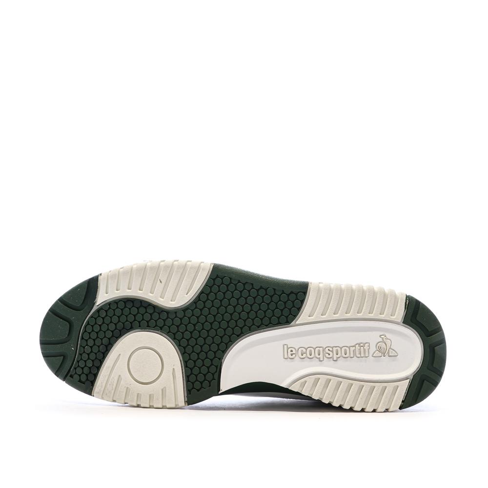 Baskets Blanches/Vertes Homme Le Coq Sportif T1000 vue 5