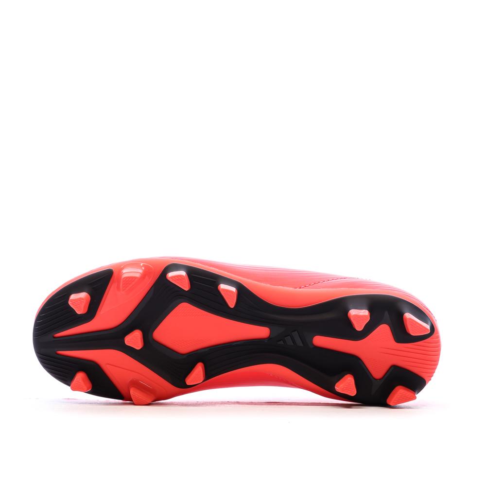 Chaussures de football Rouges/Noires Garçon Adidas Messi vue 5