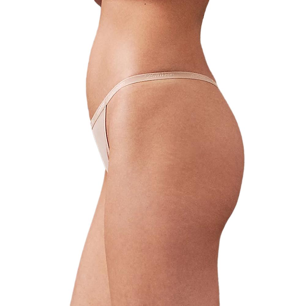 String Mauve Femme Calvin Klein Jeans Thong vue 2