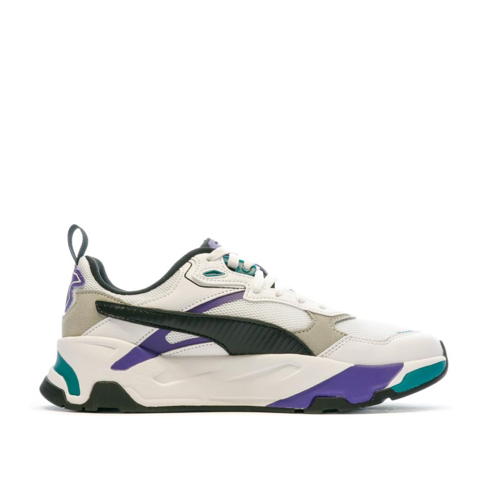 Baskets Blanches Homme Puma Trinity vue 2