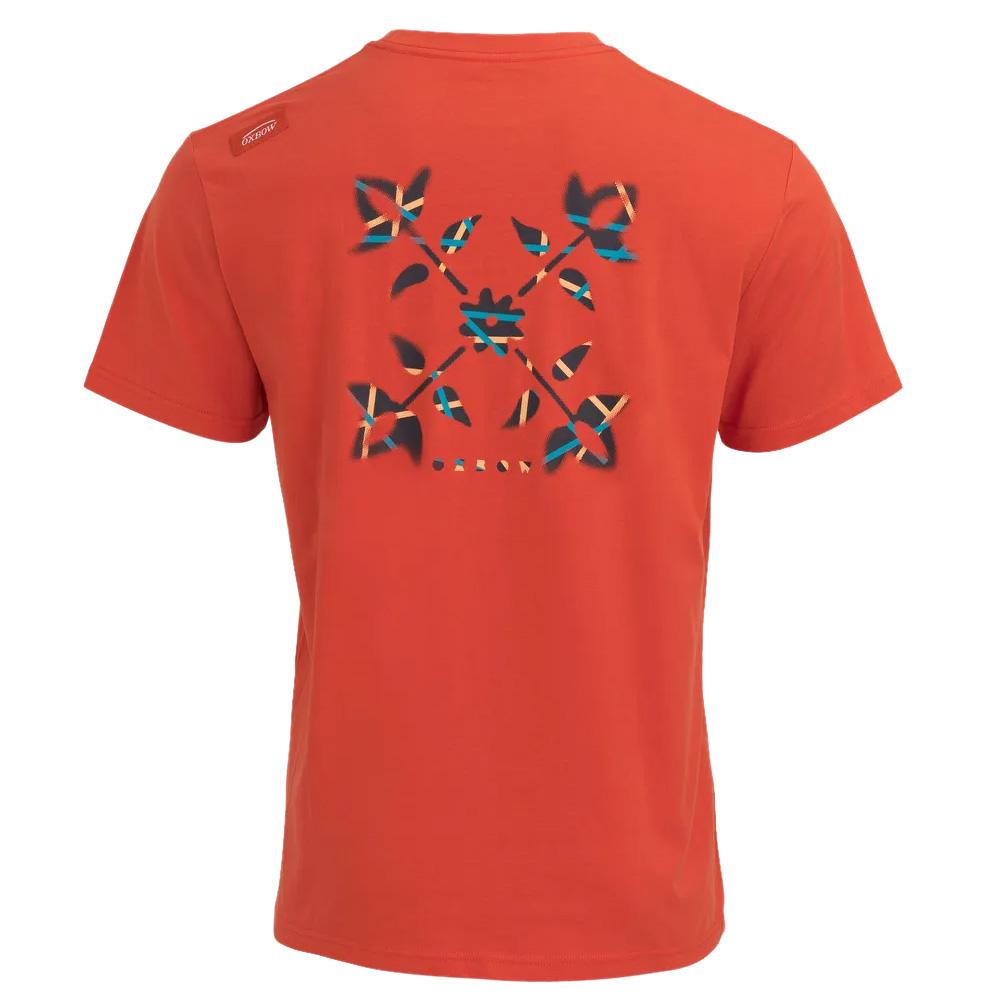 T-Shirt Rouge Homme Oxbow Fuzzy vue 2