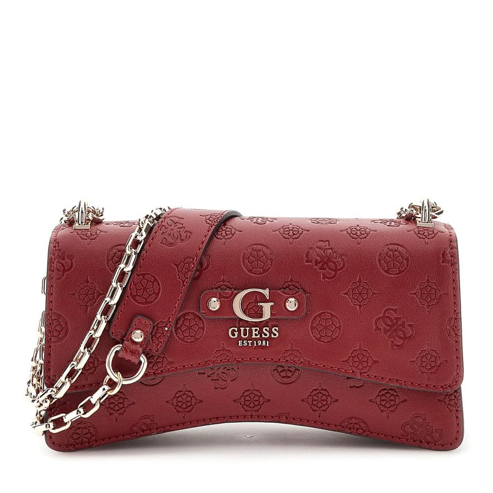 Sac à main Rouge Femme Guess Gerty pas cher
