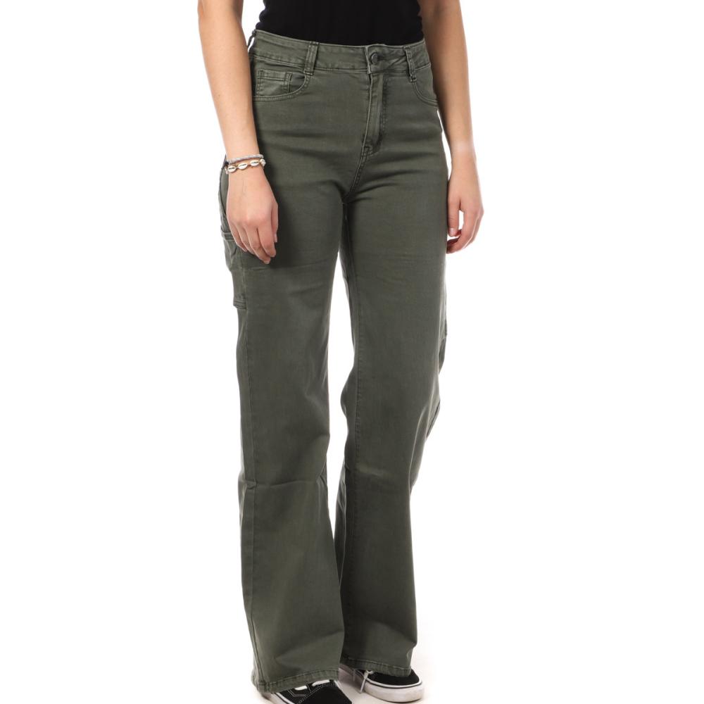 Jean Cargo Kaki Femme Monday Premium pas cher