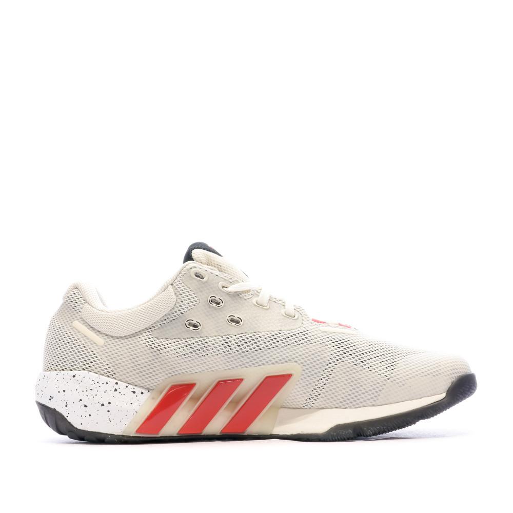 Chaussures de Sport Écru Homme Adidas Dropset Trainer vue 2