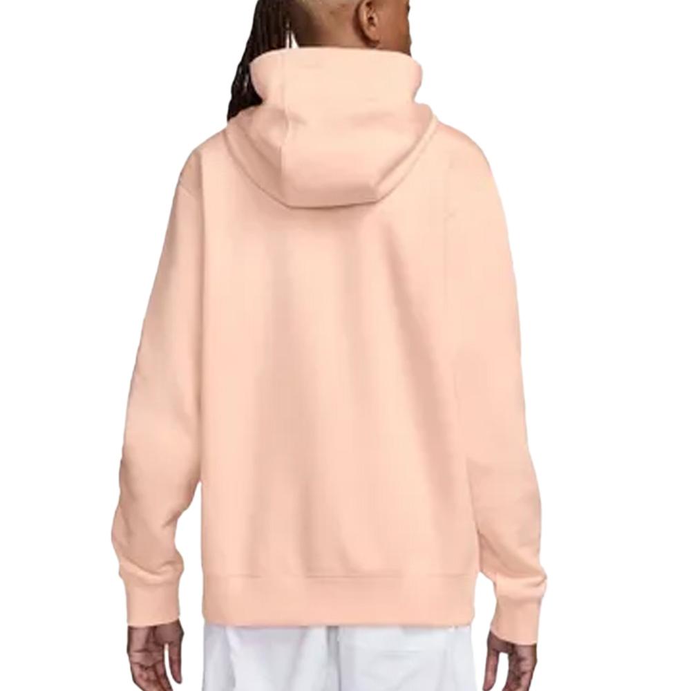 Sweat à Capuche Orange Homme Nike Club Hoodie vue 2