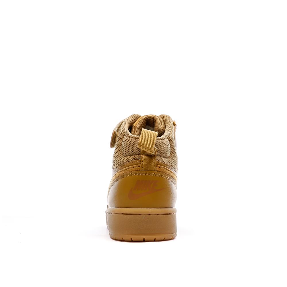 Baskets Camel Garçon Nike Court Borough Mid 2 vue 3