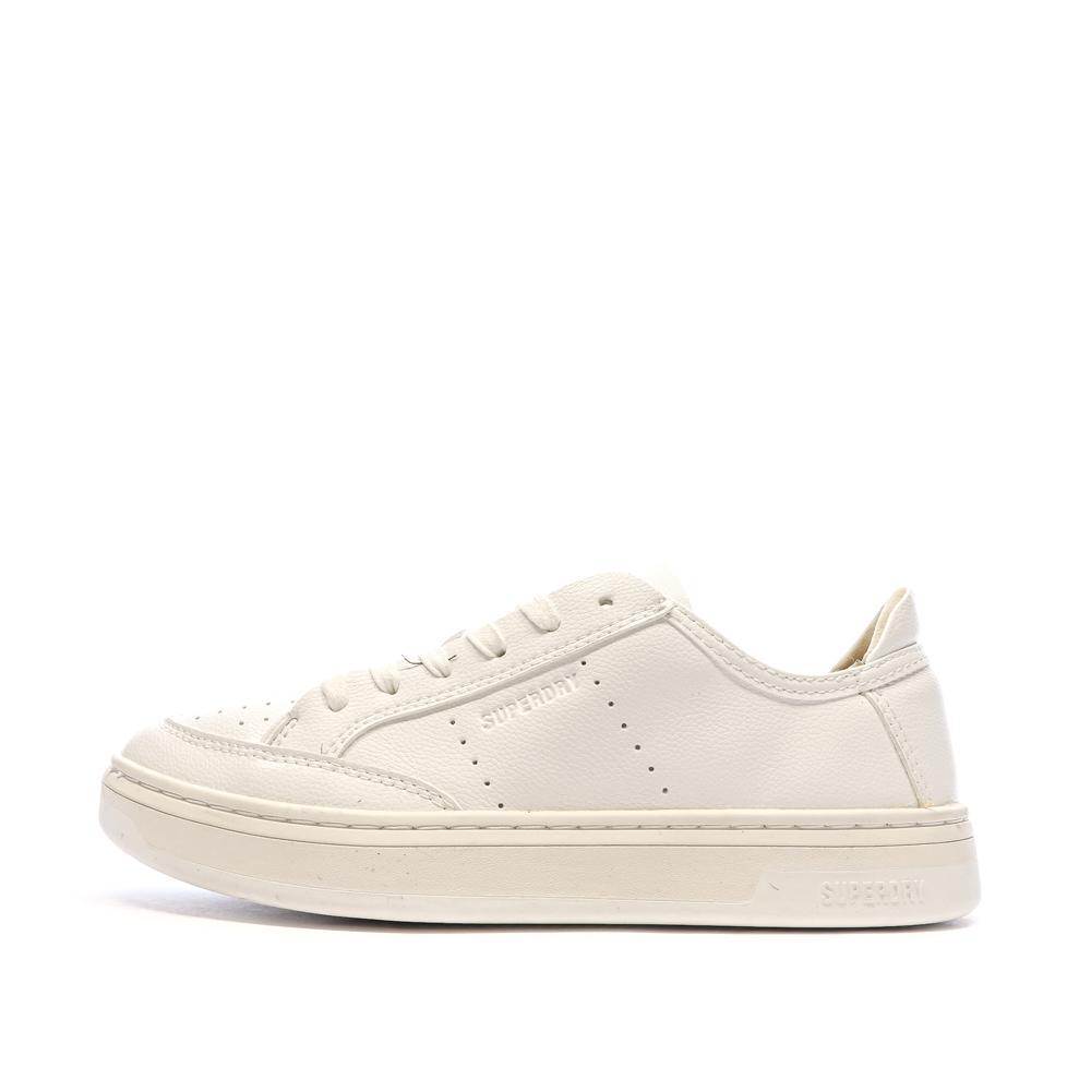 Baskets Blanches Femme Superdry Trainer pas cher