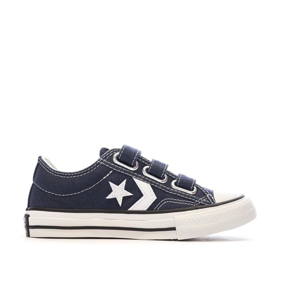 Baskets Marine Garçon Converse Star Player 76 vue 2