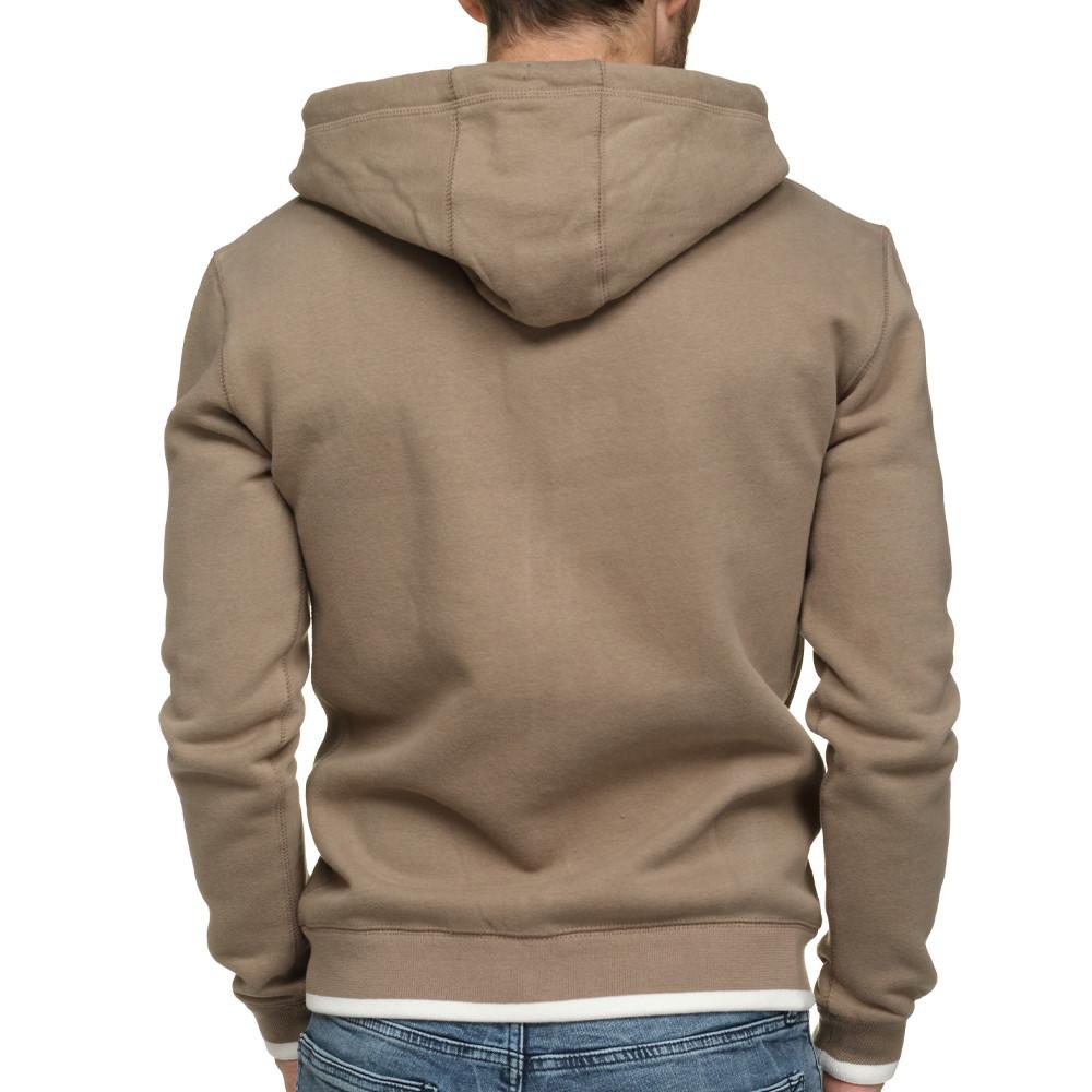 Sweat zippé Marron Homme Teddy Smith Giclass vue 2