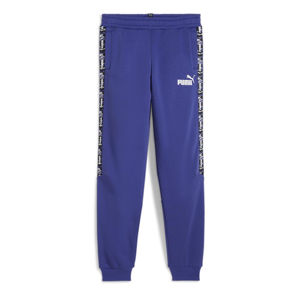 Jogging Violet Garçon Puma Tape Camo pas cher